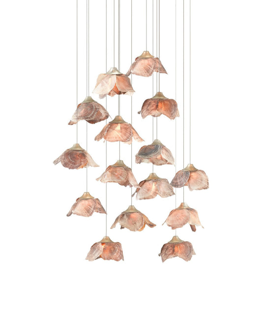 Catrice 15-Light Round Multi-Drop Pendant