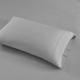 1000TC 4 Piece Deep Pocket Cotton Blend Sheet Set, Grey