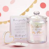 Iridescent Wedding Wish Jar with Heart Cards