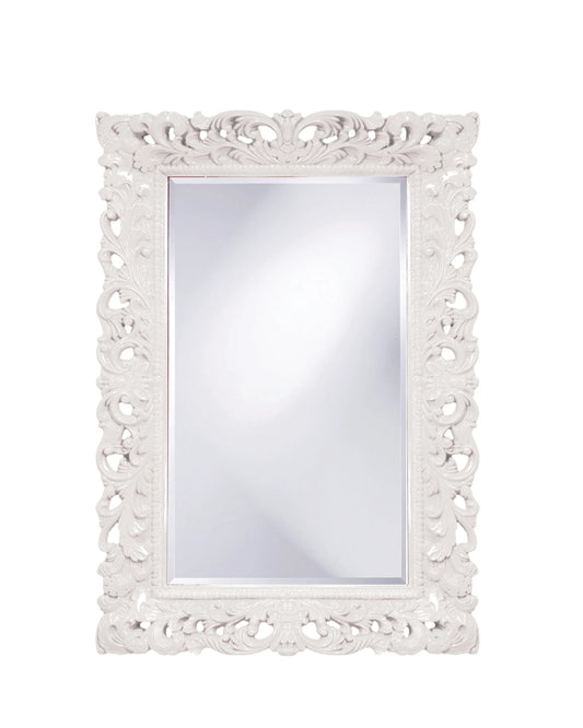 Barcelona Mirror - Glossy White