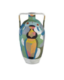 Amphora Large Multi-Colored Vase