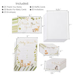 Woodland Baby Shower Invitation & Thank You Card Bundle