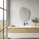 Frameless Asymmetrical Mirror