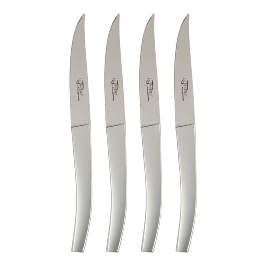 Au Nain Set of 4 Steak Knives with Stainless-Steel Handles
