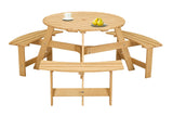 NOVIA 6 Seaters Outdoor Round Set