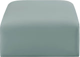 Arc - Faux Leather Ottoman