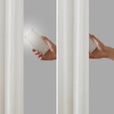 Twist Tab (Max Blackout) Window Panel, Off White