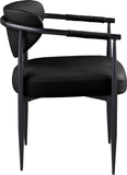 Virella - faux Leather Upholstered Dining Chair (Set of 2) - Black Base