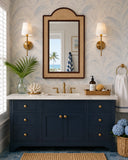 Raffea Tan Accent Mirror