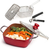Moss & Stone 5-Piece Copper Chef Cookware Set