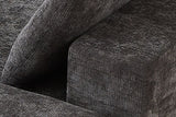 ZORVA 137" 4-Seater Sofa with 2 Ottomans