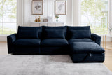 PERTH 122" 3-Seater Sofa with 1 ottoman