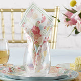 Garden Blooms Floral Paper Napkins Set of 30
