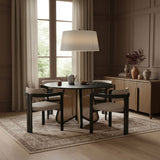 Aurum - Vegan Leather Upholstered Dining Chair (Set of 2) - Taupe