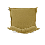 Patio Scroll Puff Chair Cover & Cushion- Alicante Gold