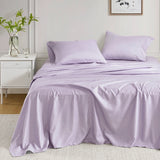 Watercolor Floral Comforter Set with Bed Sheets, Taupe