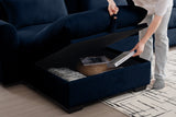PERTH 122" 3-Seater Sofa with 1 ottoman