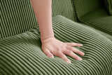 MARTHA 153" 4-Seater Sofa with 1 Ottoman