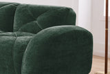 MYLO 140" 4-Seater Sofa with 2 Ottomans