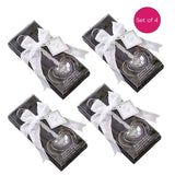 Love Beyond Measure Heart Shaped Measuring Spoons - Wedding (Set of 4)
