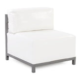 Axis 2pc Sectional Atlantis White Titanium Frame
