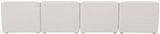 Miramar - 4 Seat Armless Modular Sofa