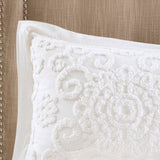 Tufted Medallions Comforter/Duvet Cover Set Decor Pillo