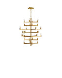 Andre Medium Brass Chandelier