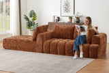 ELARA 108" Chenille Left Chaise Sofa