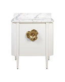 Briallen 30" White Vanity with Oval Undermount Sink