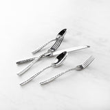 Lucca Faceted 5pc Place Setting