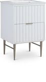 Modernist - Bathroom Vanity With Chrome Legs
