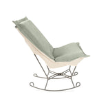 Komodo Sage Puff Rocker and Frame