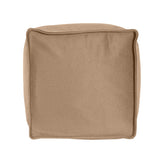 Qivuit Camel Square Pouf
