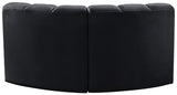 Arc - Velvet 2 Piece Modular Sofa