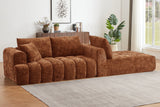 ELARA 108" Chenille Right Chaise Sofa