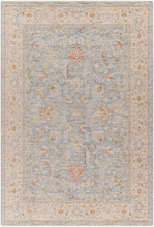 Edie Taupe Thick Luxe Oushak Rug