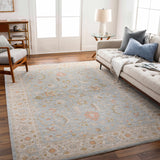 Edie Taupe Thick Luxe Oushak Rug