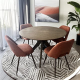 Edwin Modern Upholstered Dining Chair (Set of 4)