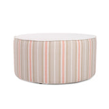 Indoor/Outdoor Universal Round Ottoman Dune Terra