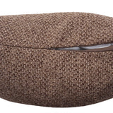 24 x 24 Pillow Panama Chocolate - Down Insert