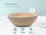 Rattan Sourdough Proofing Basket Set