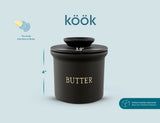 Kook Ceramic French Butter Keeper Dish