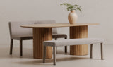 Place Dining Banquette Light Grey
