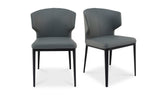 Delaney Dining Chair Grey - Set Of Two