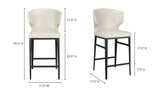 Delaney Counter Stool Beige