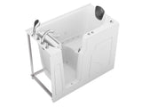 ANZZI Premier Walk-In Therapeutic Tub with Dual Hydrotherapy (Air & Water), Fast Drain, Inline Heater, Chromatherapy, Aromatherapy, and Quick Fill Faucet