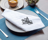 White Napkins - Embroidery Napkins