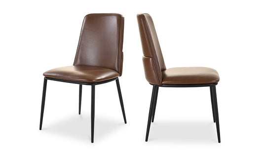 Douglas Dining Chair Dark Brown - Set Of Two