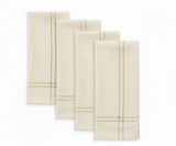 Ivory Cotton Trim Napkins